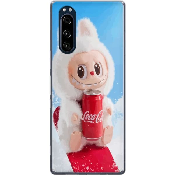 Sony Xperia 5 Läpinäkyvä kuori Labubu Summer Edition