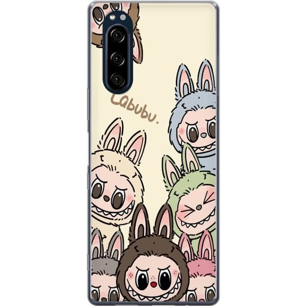 Sony Xperia 5 Gennemsigtig cover Labubu Pastel Collection