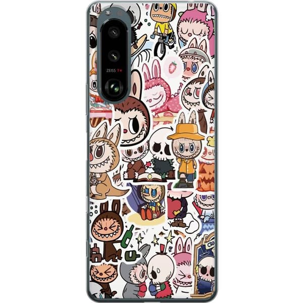 Sony Xperia 5 III Genomskinligt Skal Labubu All-Stars – POP MART Special