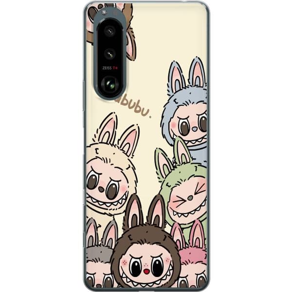 Sony Xperia 5 III Läpinäkyvä kuori Labubu Pastel Collection