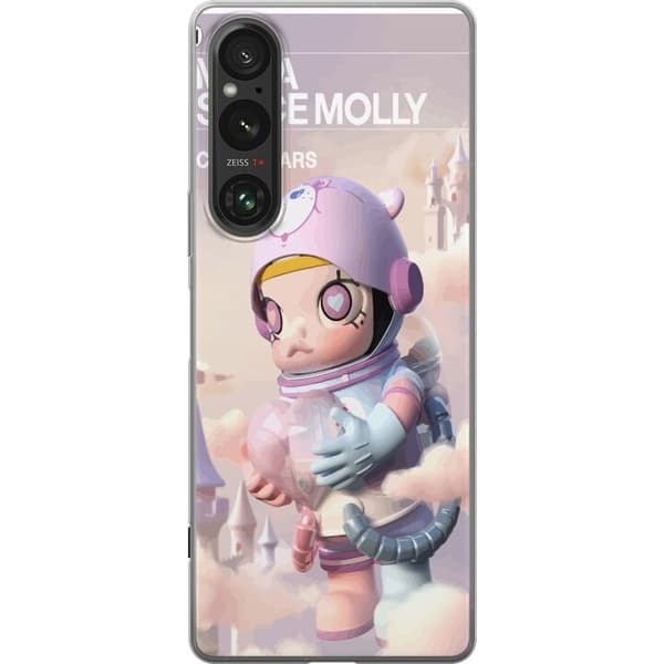 Sony Xperia 1 VI Gjennomsiktig deksel Mega Space Molly Care Bears Series - Share Bear Edition
