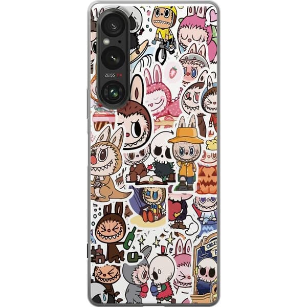 Sony Xperia 1 VI Läpinäkyvä kuori Labubu All-Stars – POP MART Erikoispainos