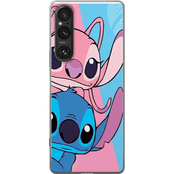 Sony Xperia 1 VI Läpinäkyvä kuori Stitch & Angel