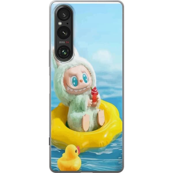 Sony Xperia 1 VI Läpinäkyvä kuori Labubu Macaron-sarja