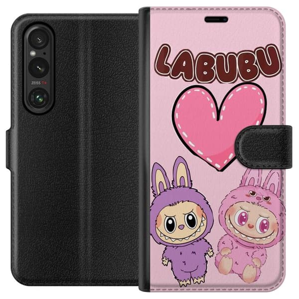 Sony Xperia 1 VI Lommeboketui Labubu Pink Monster