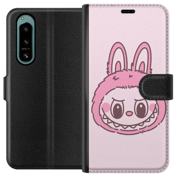 Sony Xperia 5 IV Lompakkokotelo Labubu Eläinradan Bunny-versio