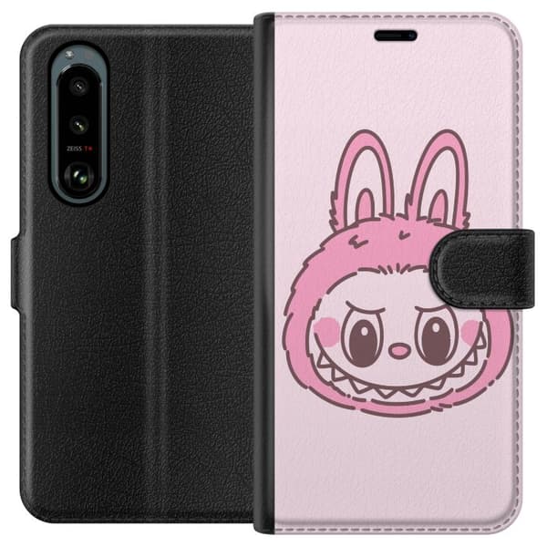 Sony Xperia 5 III Lompakkokotelo Labubu Eläinradan Bunny-versio