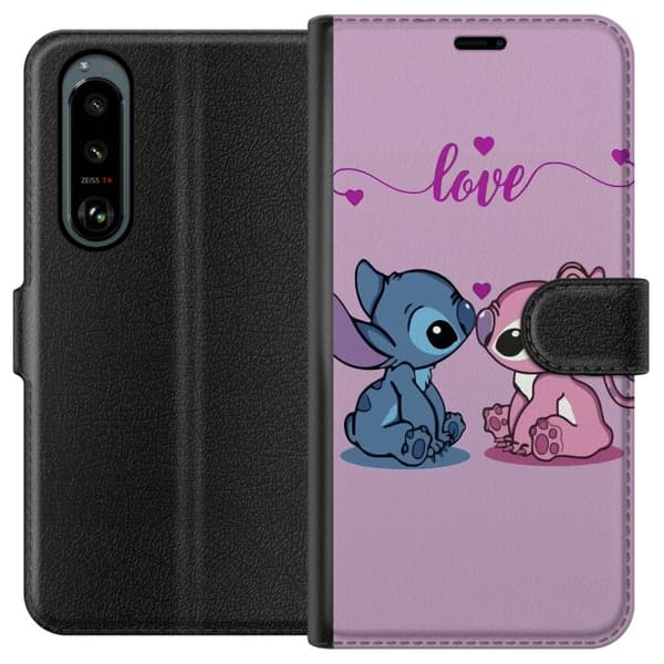 Sony Xperia 5 III Lommeboketui Lilo & Stitch – Angel Edition