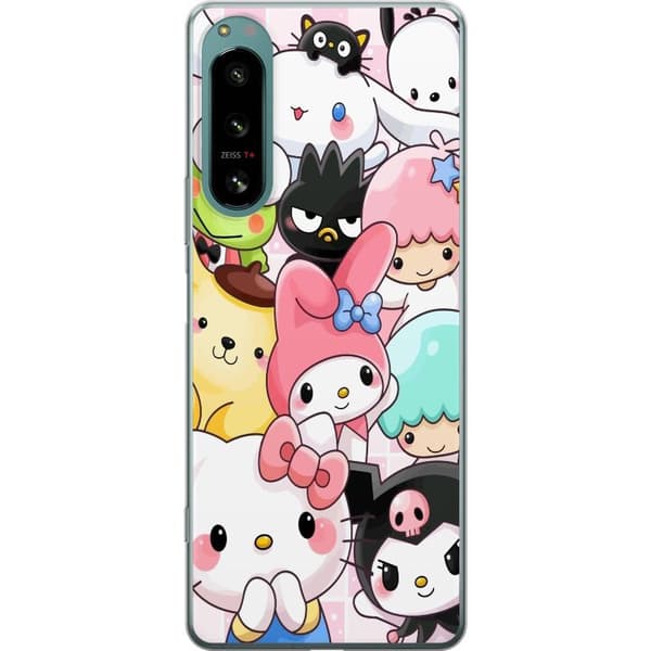 Sony Xperia 5 IV Genomskinligt Skal Kawaii Sanrio Crew