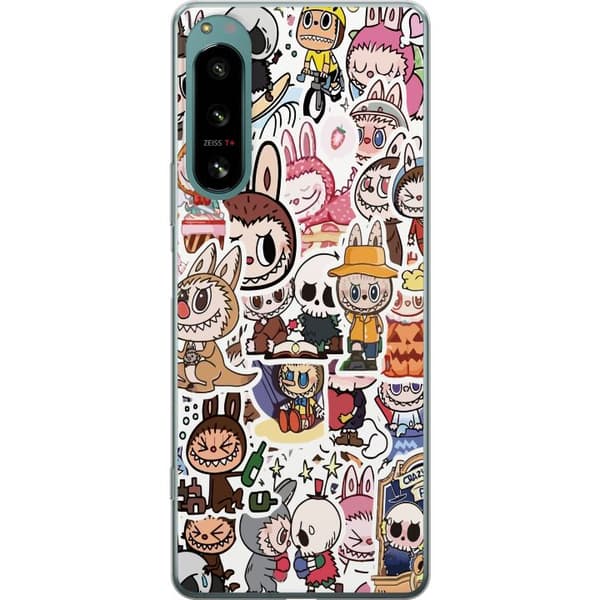 Sony Xperia 5 IV Genomskinligt Skal Labubu All-Stars – POP MART Special