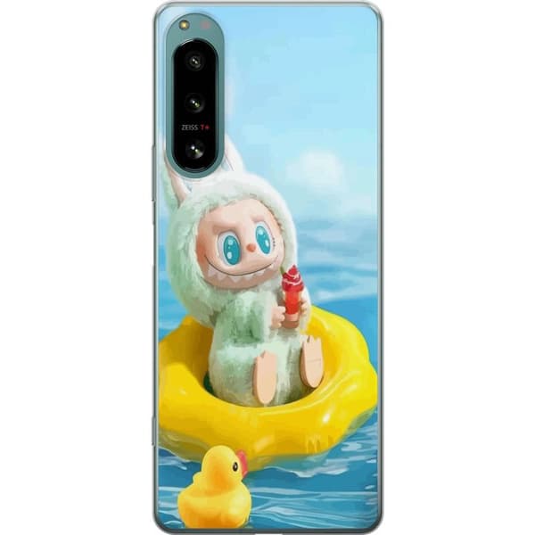 Sony Xperia 5 IV Genomskinligt Skal Labubu Macaron Series