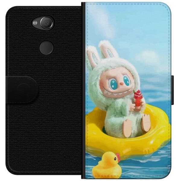 Sony Xperia XA2 Tegnebogsetui Labubu Macaron-serie