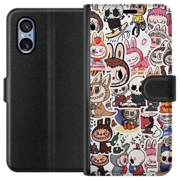 Sony Xperia 5 V Lommeboketui Labubu All-Stars – POP MART Spesial