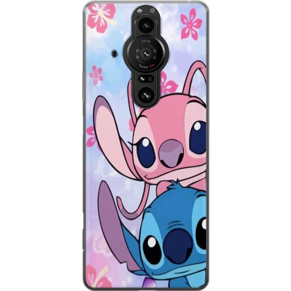 Sony Xperia Pro-I Genomskinligt Skal Stitch & Angel