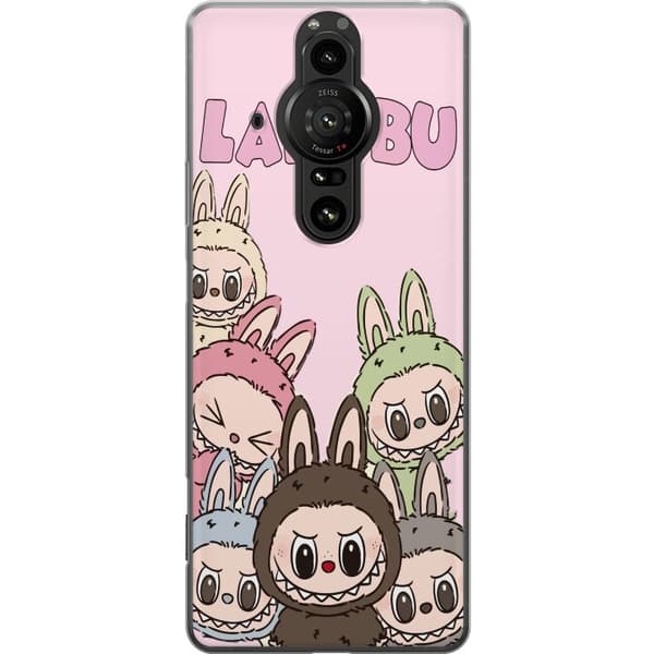 Sony Xperia Pro-I Läpinäkyvä kuori Labubu Classics