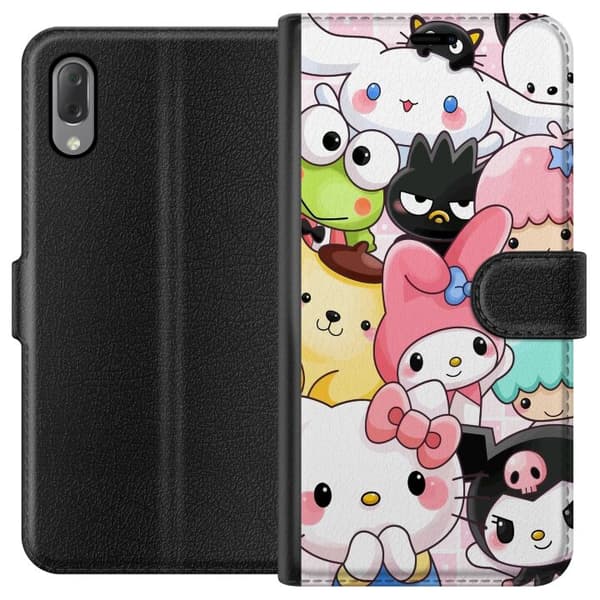 Sony Xperia L3 Lompakkokotelo Kawaii Sanrio Crew