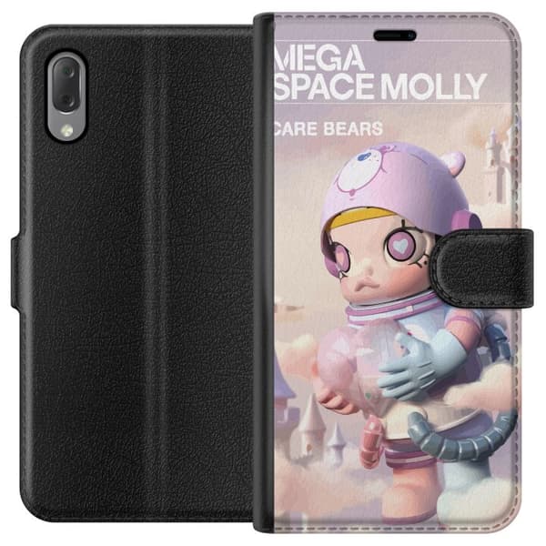 Sony Xperia L3 Lommeboketui Mega Space Molly Care Bears Series - Share Bear Edition