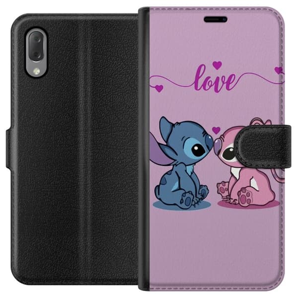 Sony Xperia L3 Lommeboketui Lilo & Stitch – Angel Edition