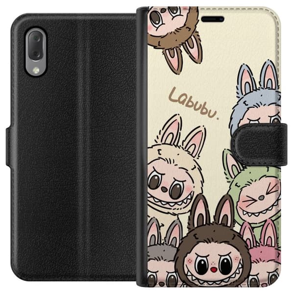 Sony Xperia L3 Lompakkokotelo Labubu Pastel Collection