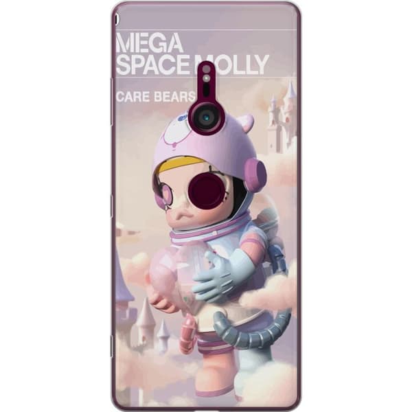 Sony Xperia XZ3 Gennemsigtig cover Mega Space Molly Care Bears Series - Share Bear Edition