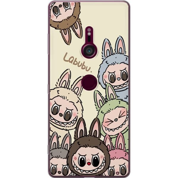 Sony Xperia XZ3 Läpinäkyvä kuori Labubu Pastel Collection
