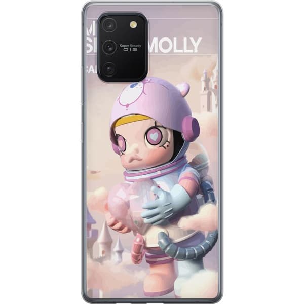Samsung Galaxy S10 Lite Gjennomsiktig deksel Mega Space Molly Care Bears Series - Share Bear Edition
