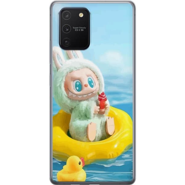 Samsung Galaxy S10 Lite Gjennomsiktig deksel Labubu Macaron-serien