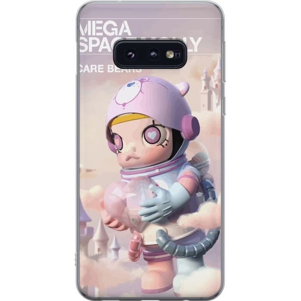 Samsung Galaxy S10e Läpinäkyvä kuori Mega Space Molly Care Bears Series - Share Bear Edition
