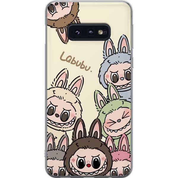 Samsung Galaxy S10e Läpinäkyvä kuori Labubu Pastel Collection