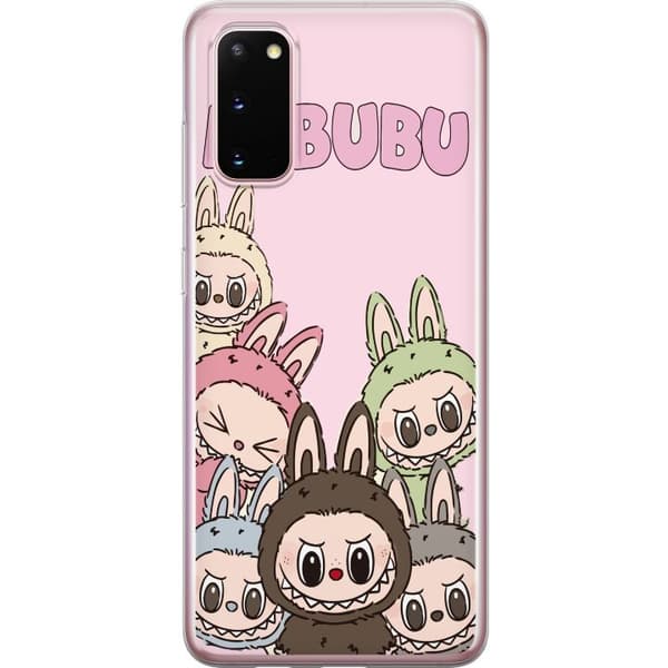 Samsung Galaxy S20 Gennemsigtig cover Labubu Classics