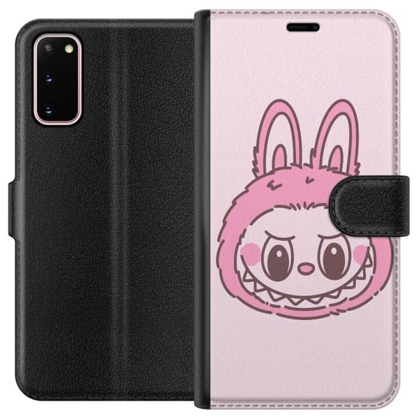 Samsung Galaxy S20 Tegnebogsetui Labubu Dyrekreds Bunny Udgave