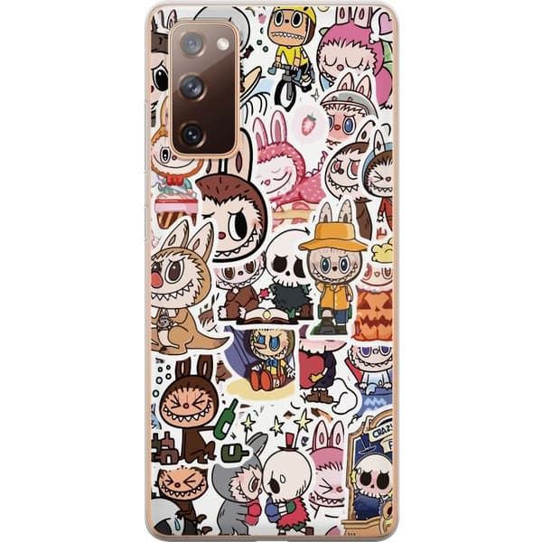 Samsung Galaxy S20 FE Läpinäkyvä kuori Labubu All-Stars – POP MART Erikoispainos