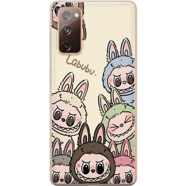 Samsung Galaxy S20 FE Läpinäkyvä kuori Labubu Pastel Collection