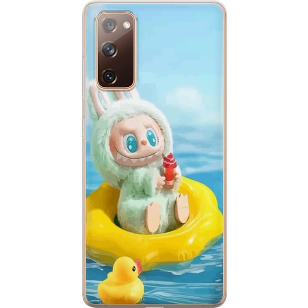 Samsung Galaxy S20 FE Gennemsigtig cover Labubu Macaron-serie