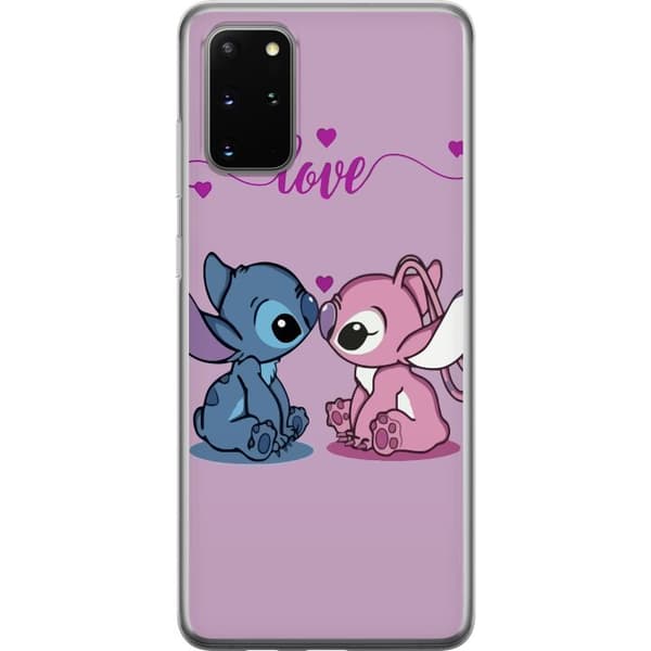 Samsung Galaxy S20+ Genomskinligt Skal Lilo & Stitch – Angel Edition