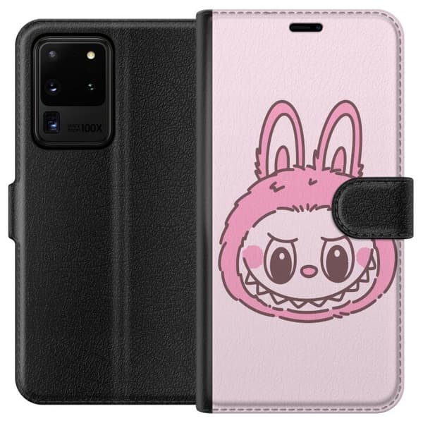 Samsung Galaxy S20 Ultra Tegnebogsetui Labubu Dyrekreds Bunny Udgave