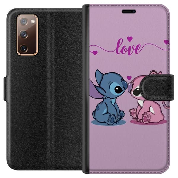 Samsung Galaxy S20 FE Plånboksfodral Lilo & Stitch – Angel Edition