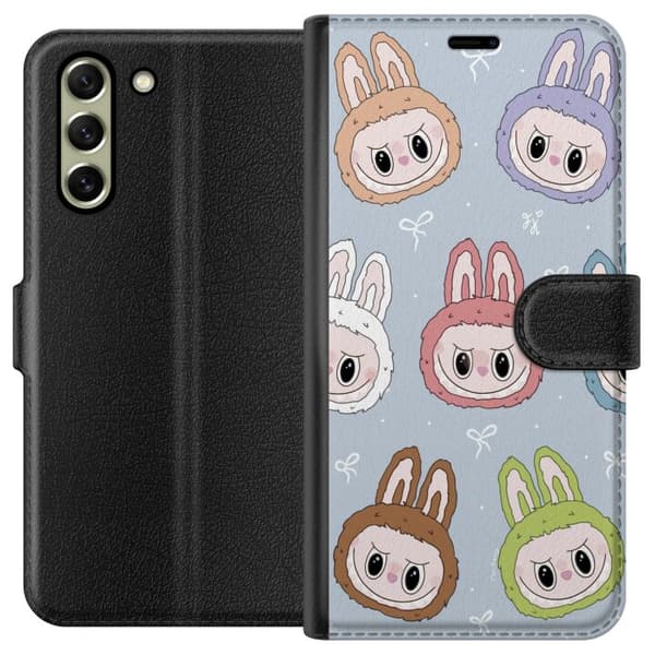 Samsung Galaxy S21 FE 5G Lommeboketui Pastel Labubu
