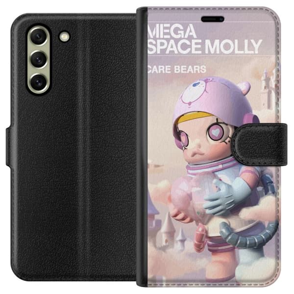 Samsung Galaxy S21 FE 5G Lommeboketui Mega Space Molly Care Bears Series - Share Bear Edition