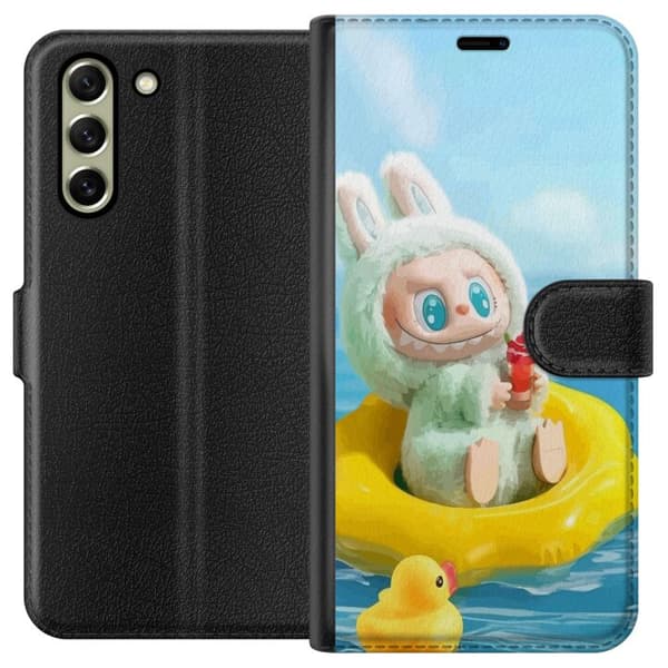 Samsung Galaxy S21 FE 5G Lommeboketui Labubu Macaron-serien