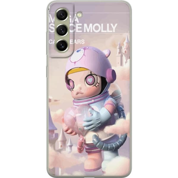 Samsung Galaxy S21 FE 5G Gennemsigtig cover Mega Space Molly Care Bears Series - Share Bear Edition