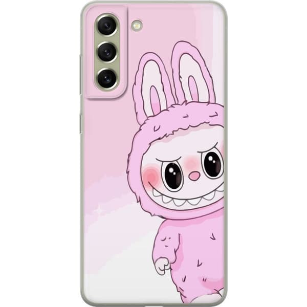 Samsung Galaxy S21 FE 5G Gjennomsiktig deksel Labubu Bunny-serien