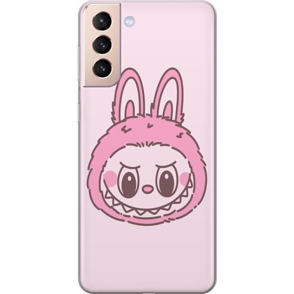 Samsung Galaxy S21 Gjennomsiktig deksel Labubu Dyrekretsbunnyutgave