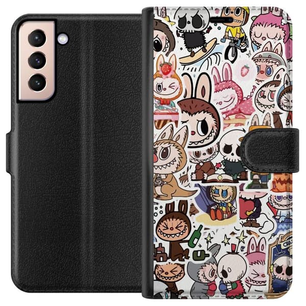 Samsung Galaxy S21 Plånboksfodral Labubu All-Stars – POP MART Special