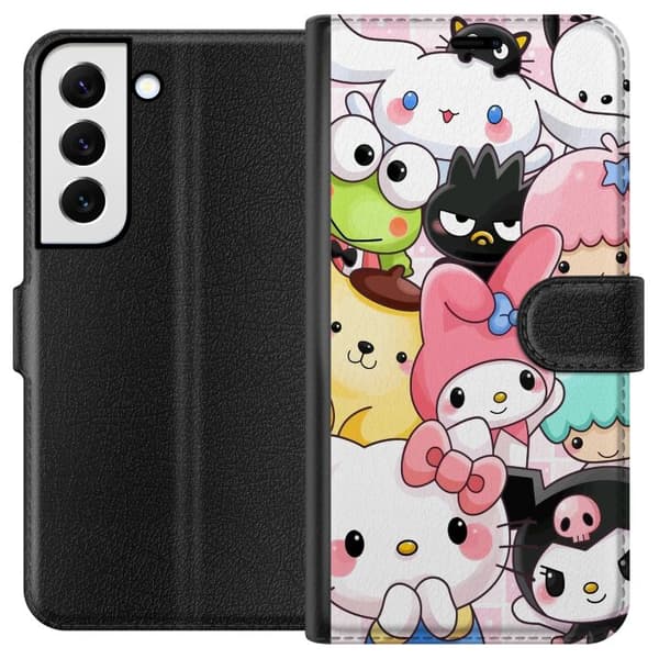 Samsung Galaxy S22+ 5G Lommeboketui Kawaii Sanrio Crew