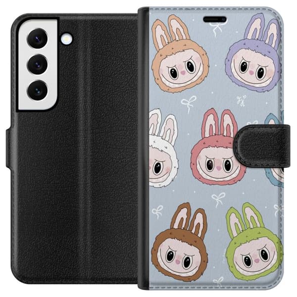 Samsung Galaxy S22 5G Lommeboketui Pastel Labubu