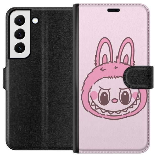 Samsung Galaxy S22 5G Lompakkokotelo Labubu Eläinradan Bunny-versio