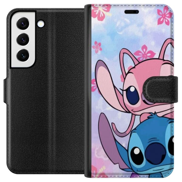 Samsung Galaxy S22 5G Lompakkokotelo Stitch & Angel