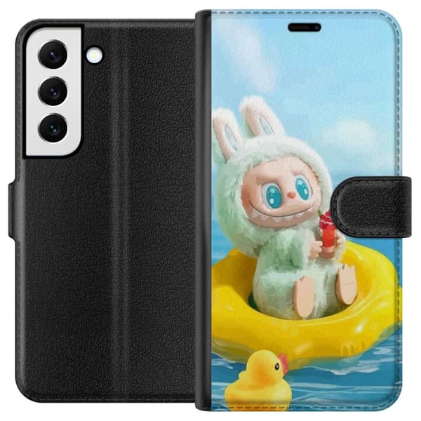 Samsung Galaxy S22 5G Tegnebogsetui Labubu Macaron-serie