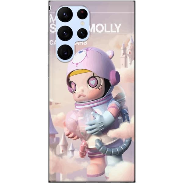 Samsung Galaxy S22 Ultra 5G Genomskinligt Skal Mega Space Molly Care Bears Series - Share Bear Edition